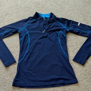 Shires equestrian 1/4 long sleeve shirt